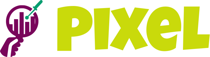 Pixel logo design