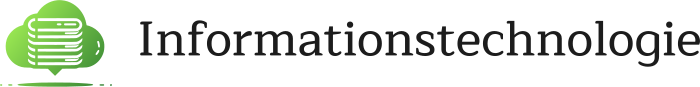 Informationstechnologie logo design