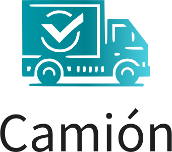 Camión logo design