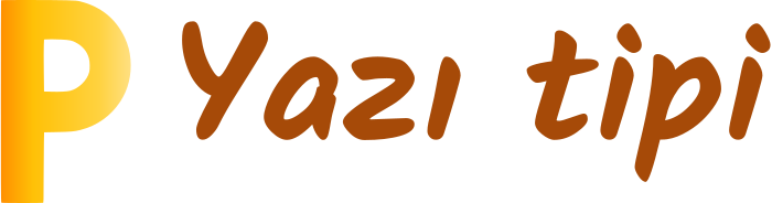 Yazı tipi logo design