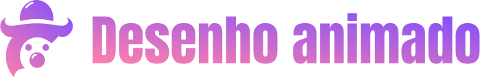 Desenho animado logo design