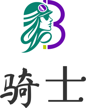 骑士 logo design