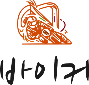 바이커 logo design
