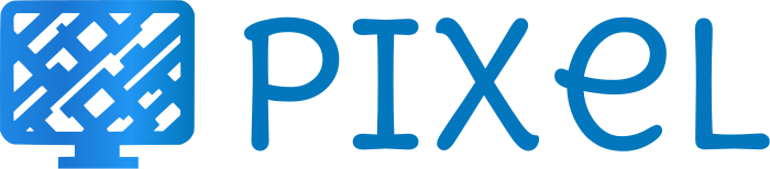 Pixel logo design