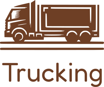 Trucking logo design