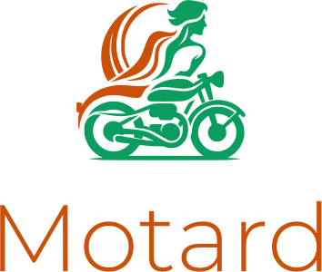 création de logo Motard