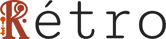 création de logo Rétro