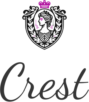 Crest logo design