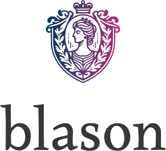 création de logo blason