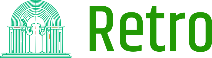 Retro logo design