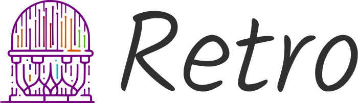 Retro logo design