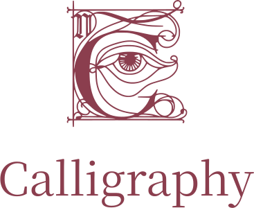 Calligraphy logo design