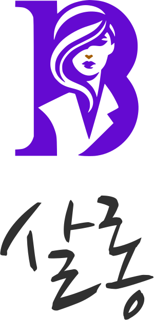 살롱 로고 디자인