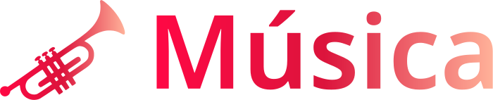Música logo design