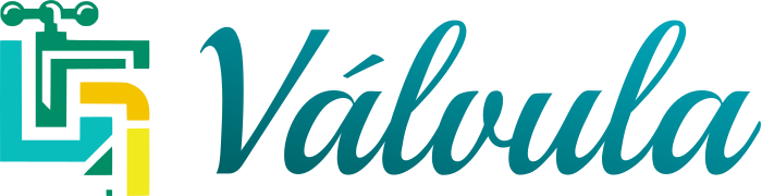 Válvula logo design