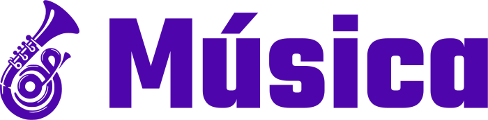 Música logo design