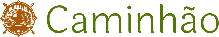 Caminhão logo design