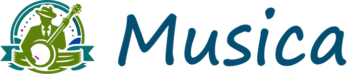 Musica logo design