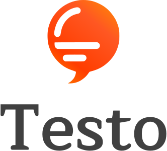 Testo logo design