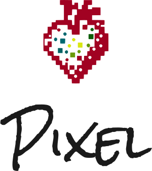 Pixel logo design