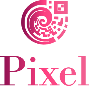 Pixel logo design