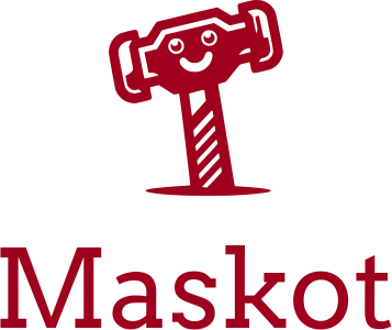 Maskot logo design