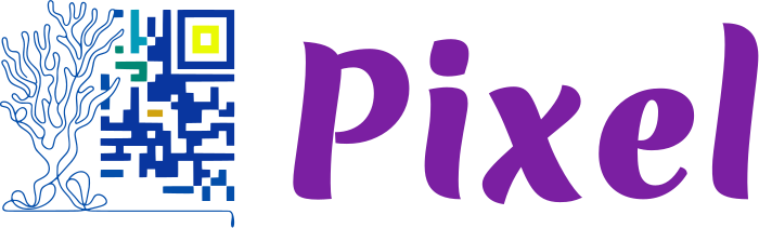 Pixel logo design