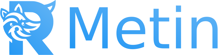 Metin logo design