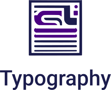 Typography logo design