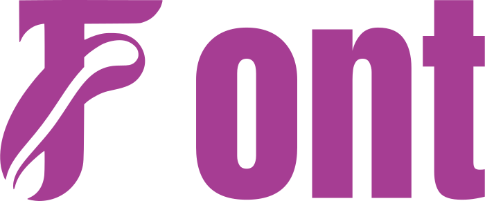 Font logo design
