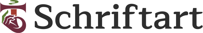 Schriftart Logo-Design