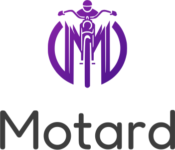 création de logo Motard
