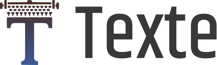 création de logo Texte