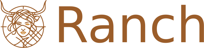 design del logo Ranch