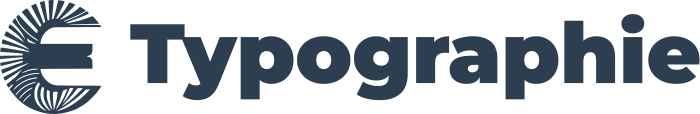 création de logo Typographie