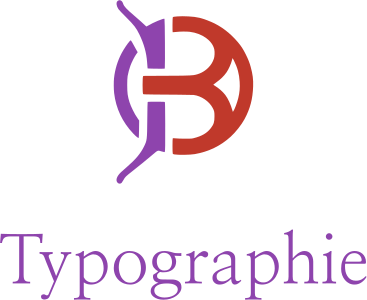création de logo Typographie