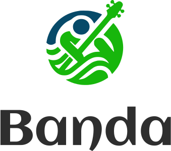 design de logotipo Banda