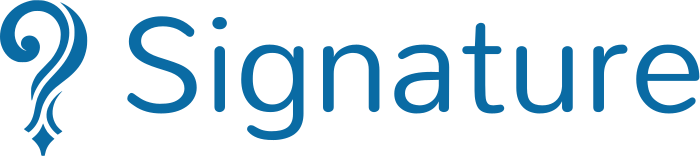 Signature logo design