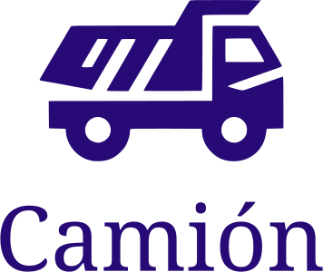 Camión logo design