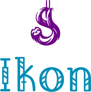 Ikon logo design
