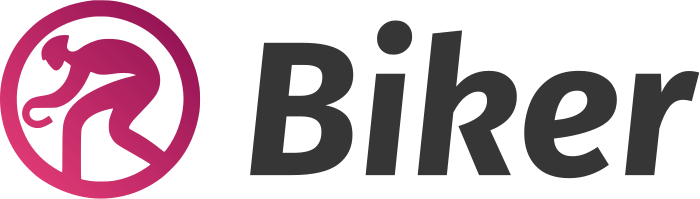 Biker logo design