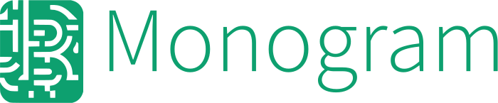 Monogram logo design