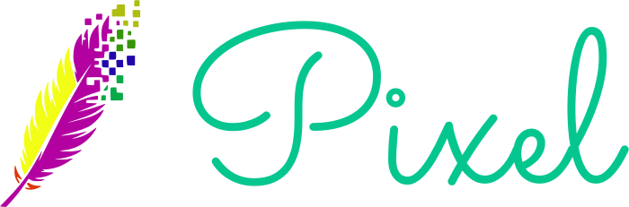 Pixel logo design