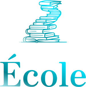 École logo design