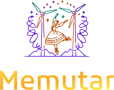 Memutar logo design