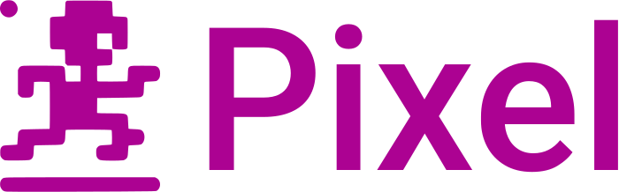 Pixel logo design