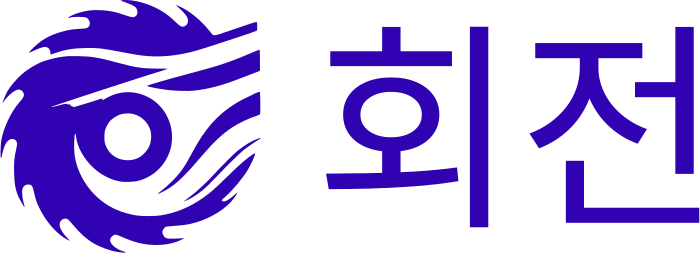 회전 logo design