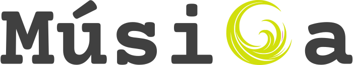 Música logo design