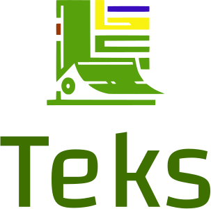 Teks logo design