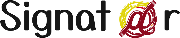 Signatur logo design